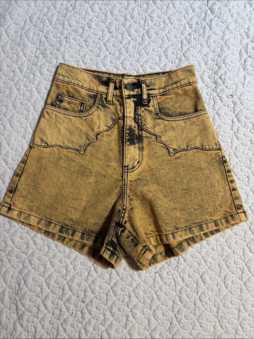 Free People High-Rise Denim Shorts